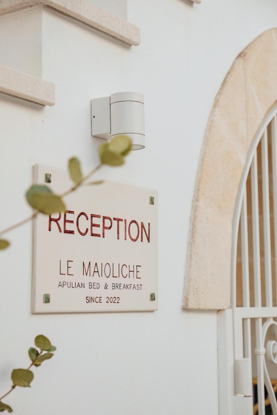 Le Maioliche - Apulian B&B Grottaglie Exteriör bild